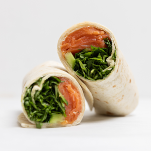 Creamy Salmon Wrap